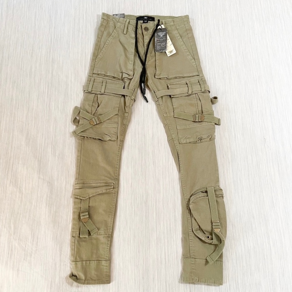 Jordan Craig Men's Olive Utility Cargo Strap Pants, for women or men Style#5642M